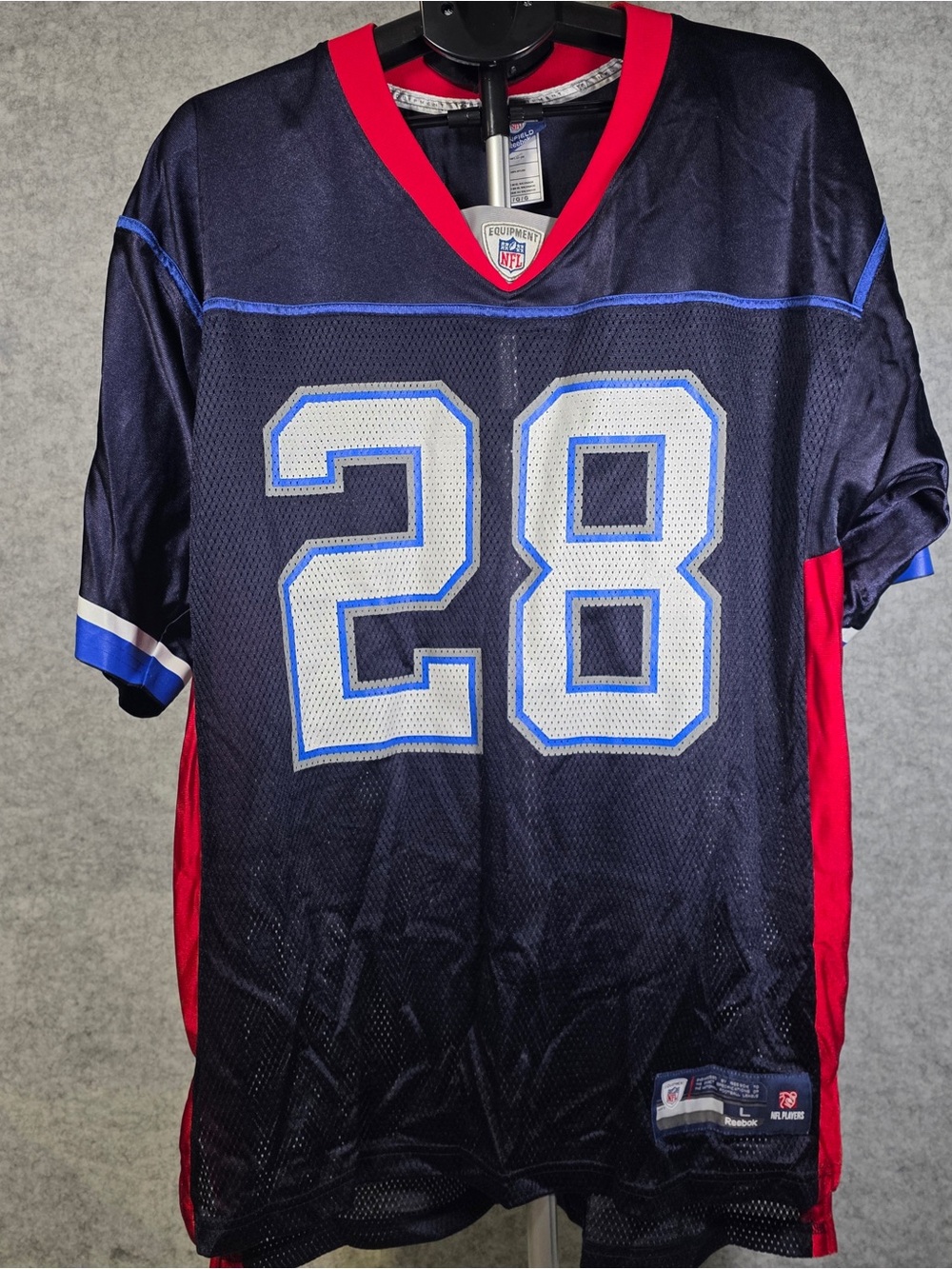 NFL Equipment Rebook Style McKelvin #28 Buffalo Bills Football Jersey Size Large